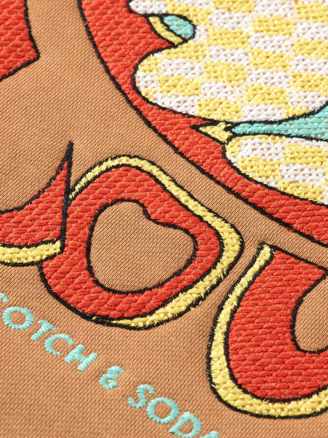 Relaxed-fit artwork hoodie